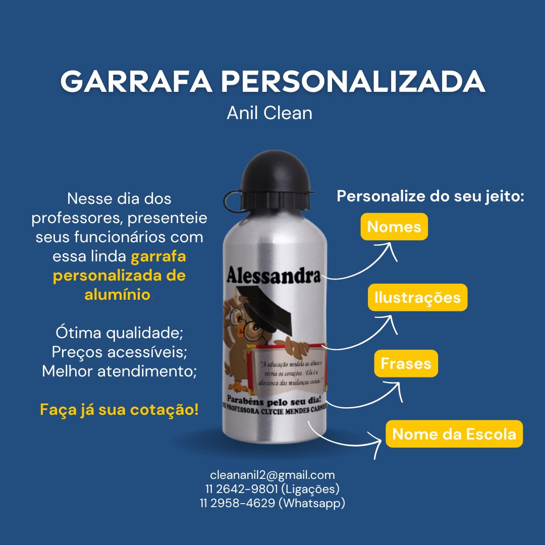 Garrafas personalizadas